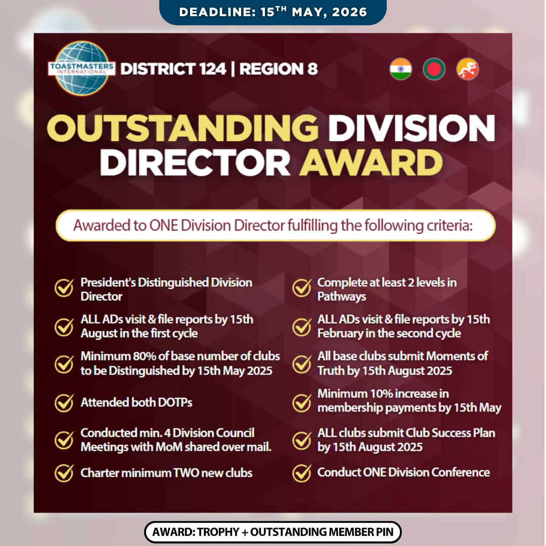 Outstanding Division Director Award