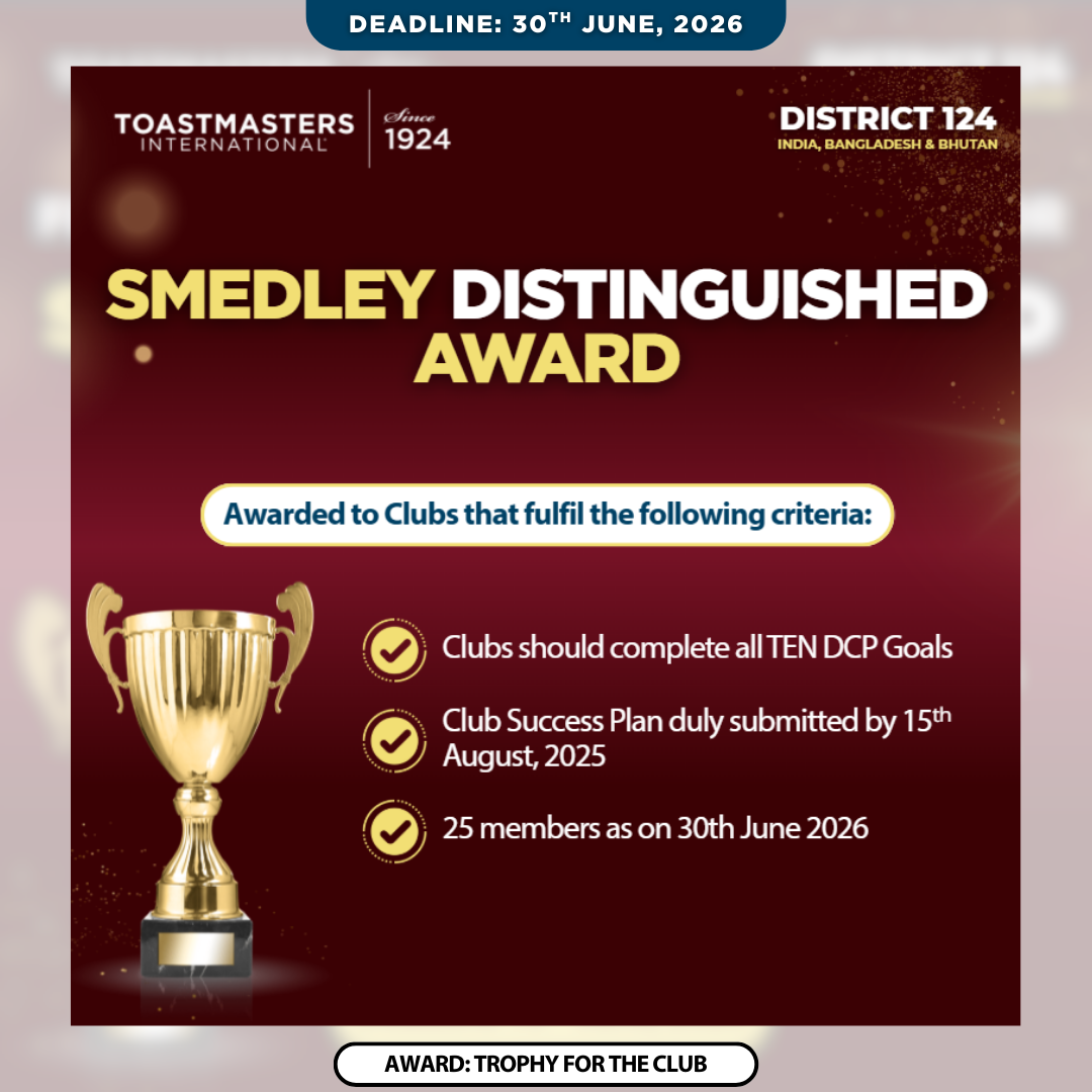 Smedley Distinguished Award